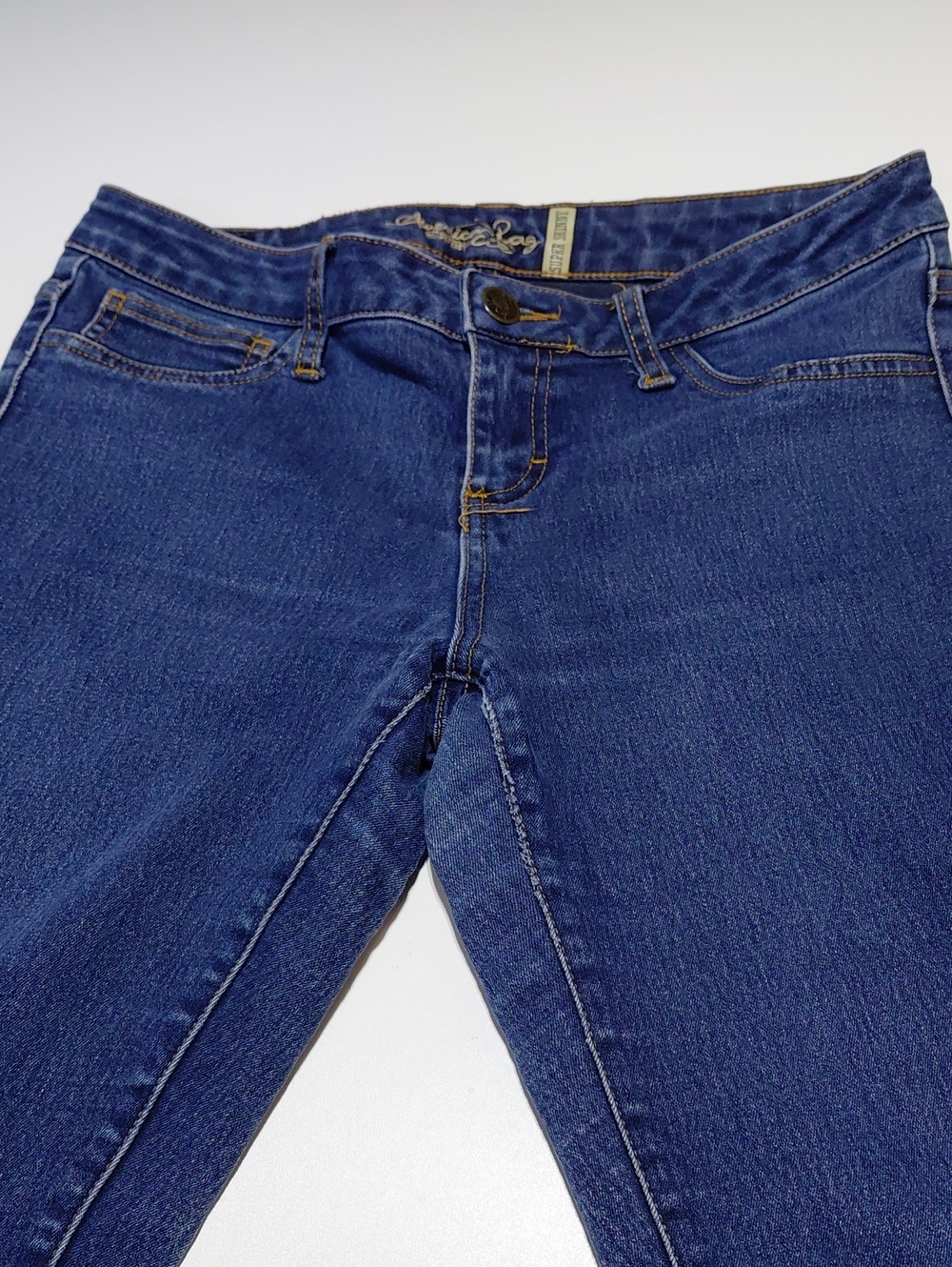 AMERICAN RAG CIE Women's Super Skinny Blue Jeans  Size 13 R